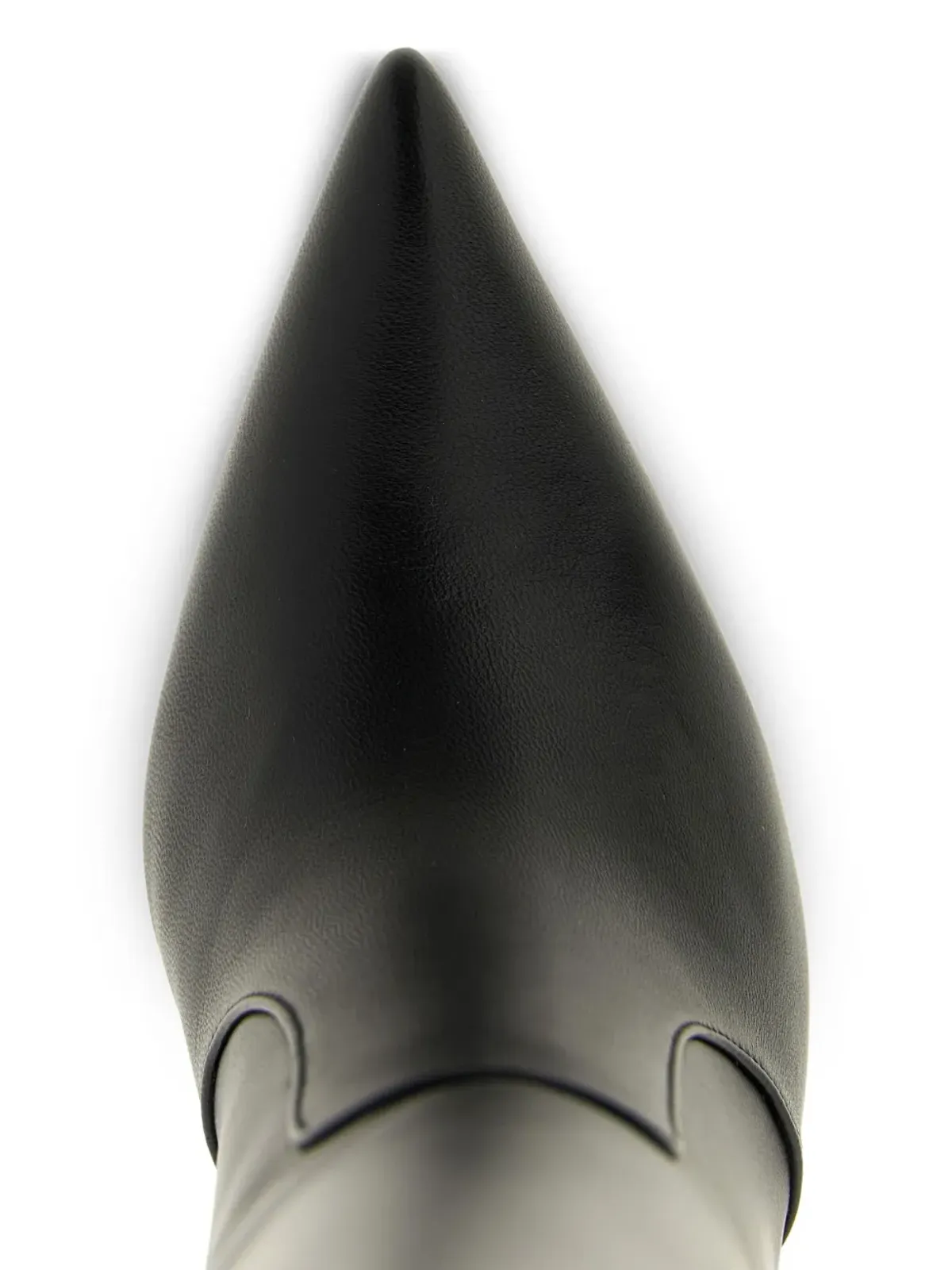 Gianvito Rossi Cuissard ポインテッドトゥ ブーツ ブラック - 画像4