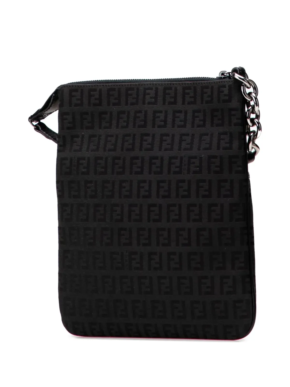 Fendi ビンテージ Zucchino キャンバス クロスボディバッグ - ブラック - 画像3