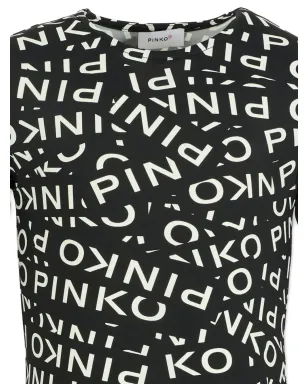 Pinko Kids ロゴプリント ボディスーツ - サムネイル3