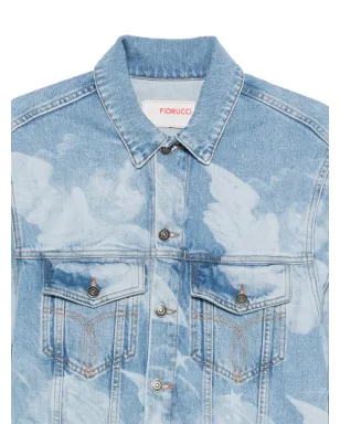 Fiorucci クラウドプリントデニムジャケット - サムネイル3