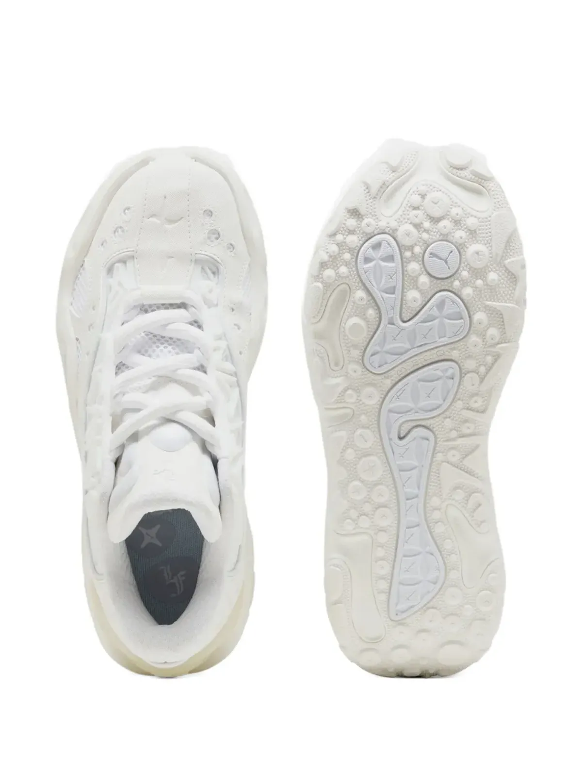 PUMA ラフランセ RNR ホワイト スニーカー - 画像2