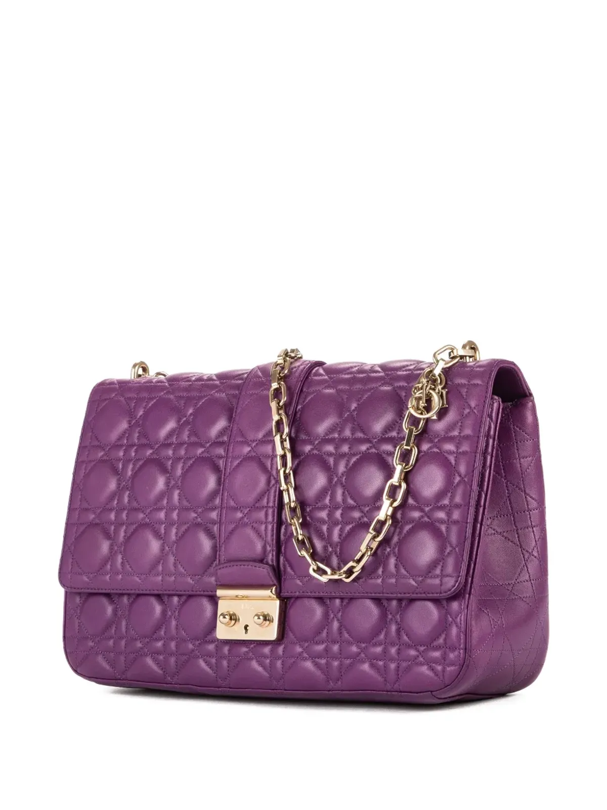 Christian Dior Pre-Owned Miss Dior キルティングチェーンバッグ - Purple - 画像3