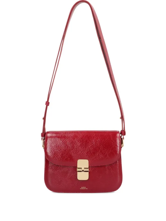 A.P.C. A.P.C. Graceフラップ磁気留めクロスボディバッグの商品画像