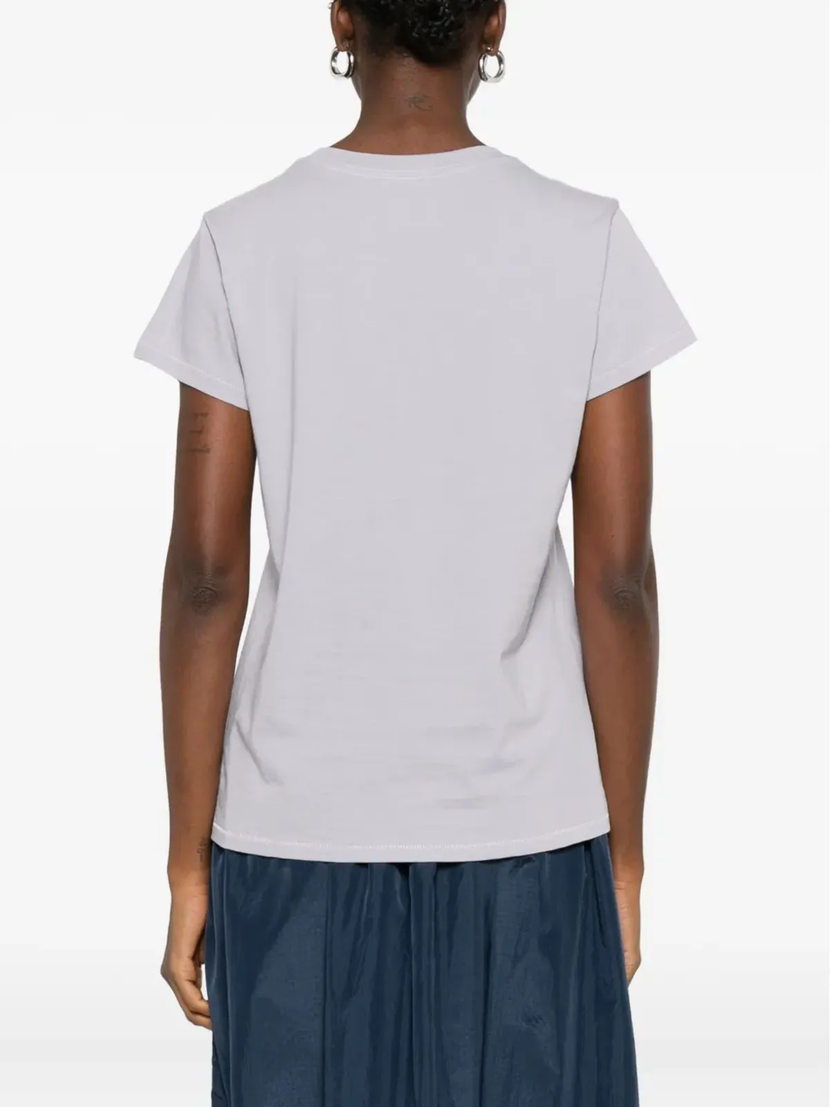 6397 ラウンドネック半袖Tシャツ - 画像4