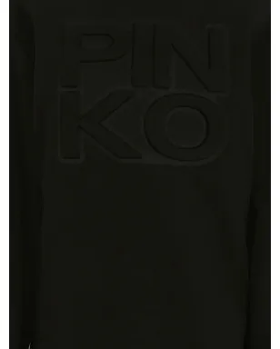 Pinko Kids エンボスロゴ綿カジュアルドレス - サムネイル3