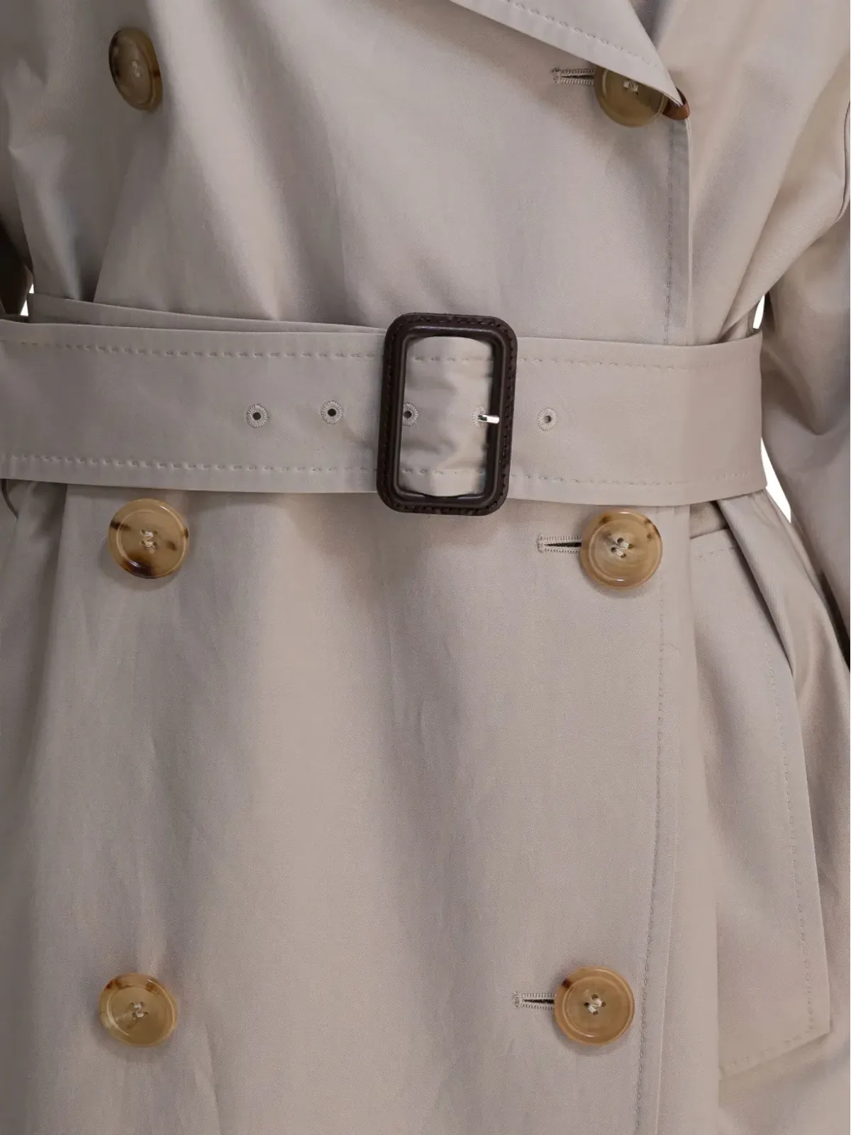 Max Mara ベルト付き ダブルブレスト トレンチコート - 画像2
