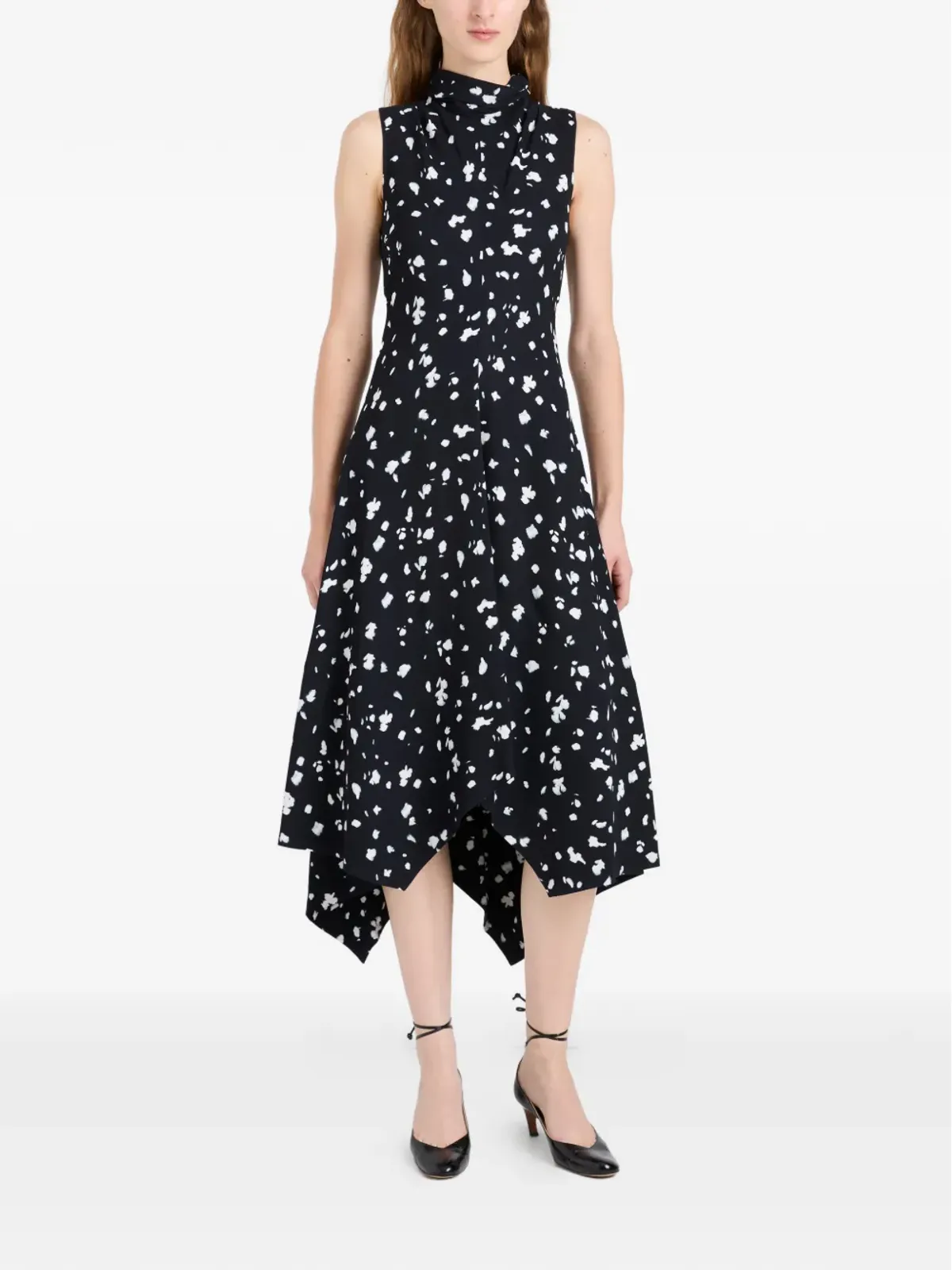 Proenza Schouler Devora midi dress - Black - 画像2