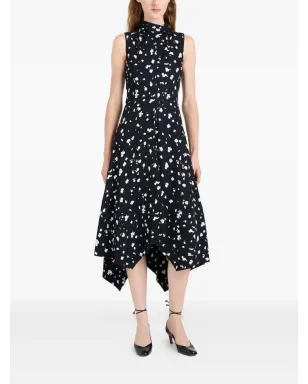 Proenza Schouler Devora midi dress - Black - サムネイル2