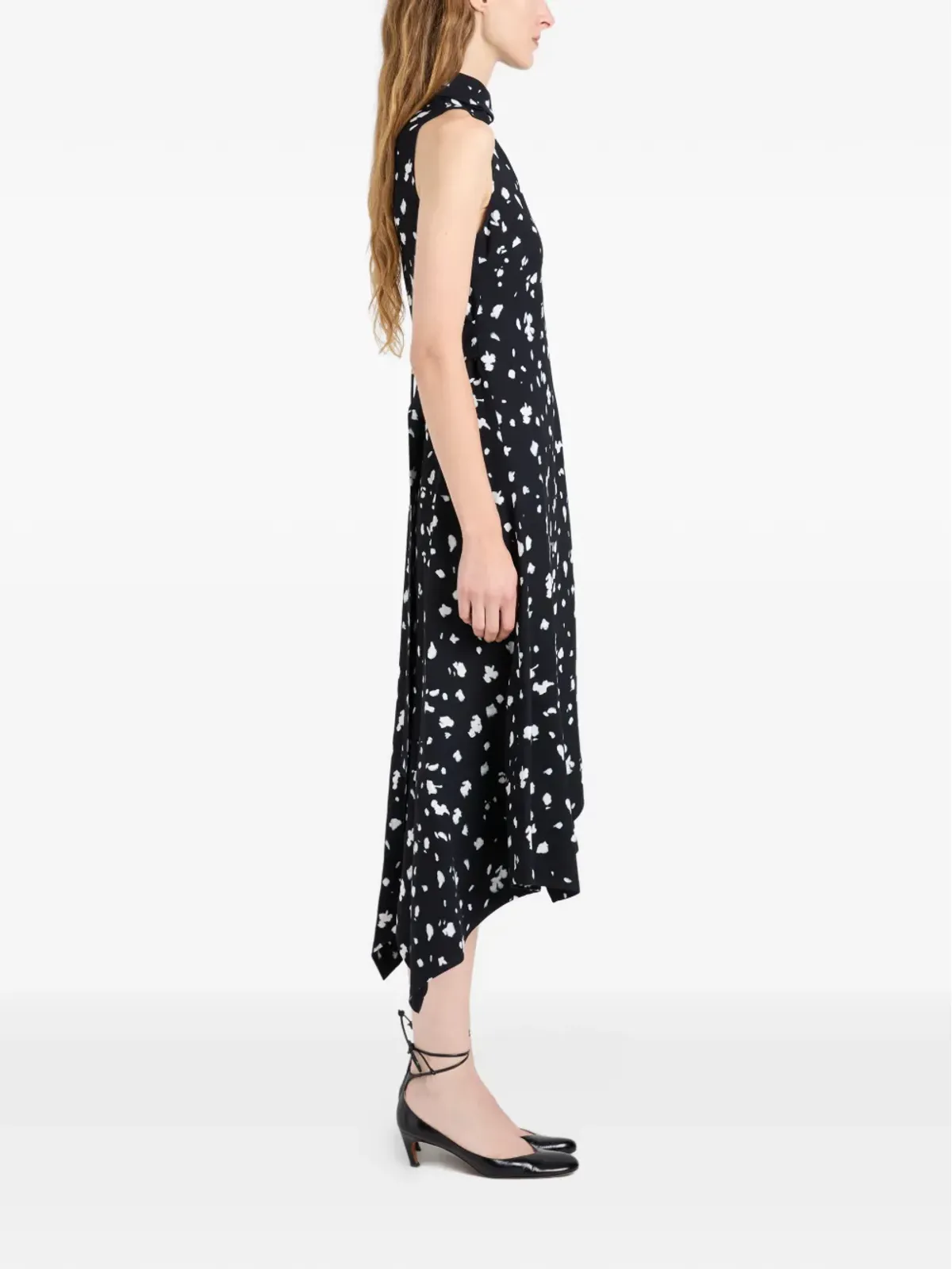 Proenza Schouler Devora midi dress - Black - 画像3