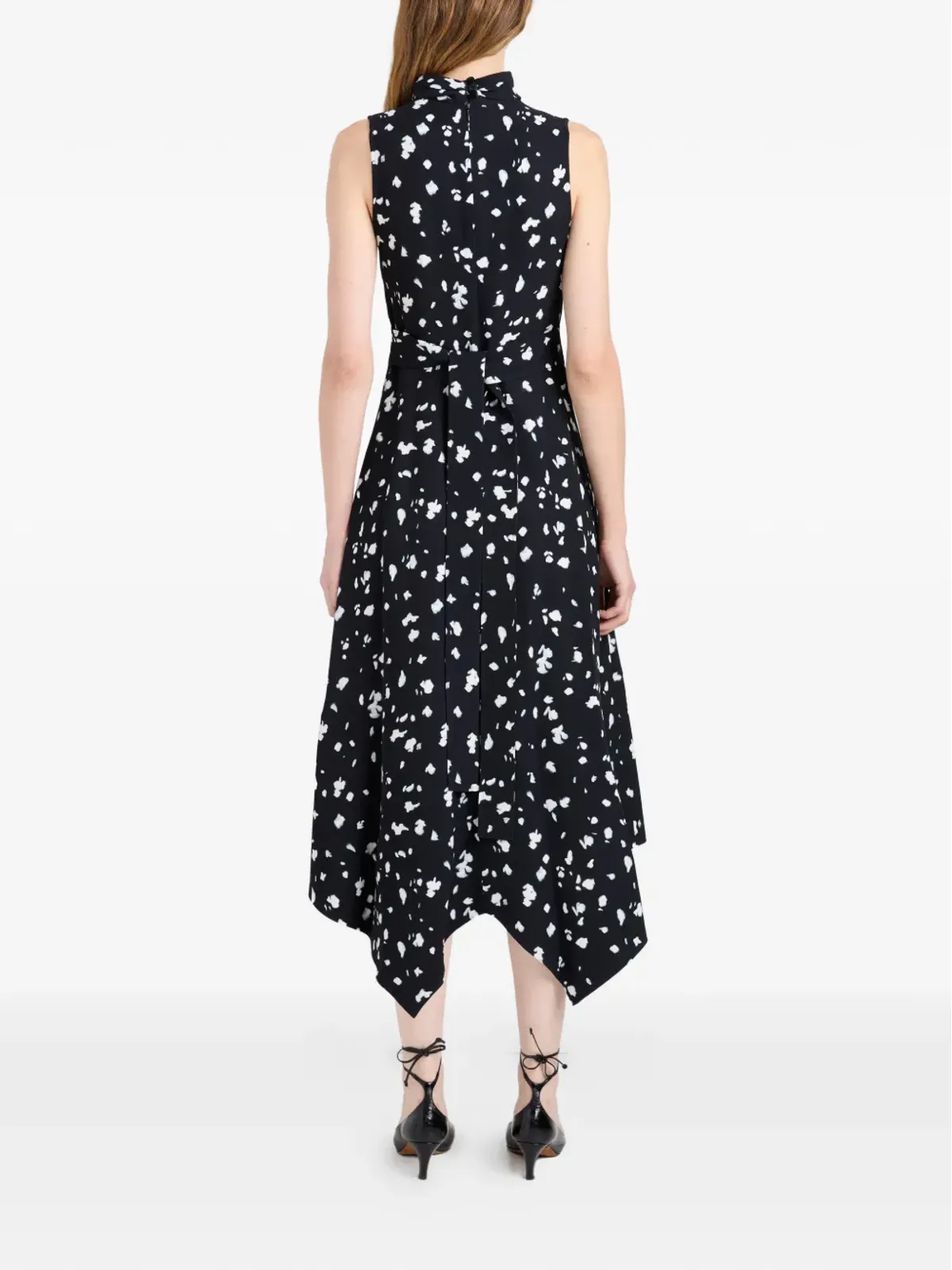 Proenza Schouler Devora midi dress - Black - 画像4