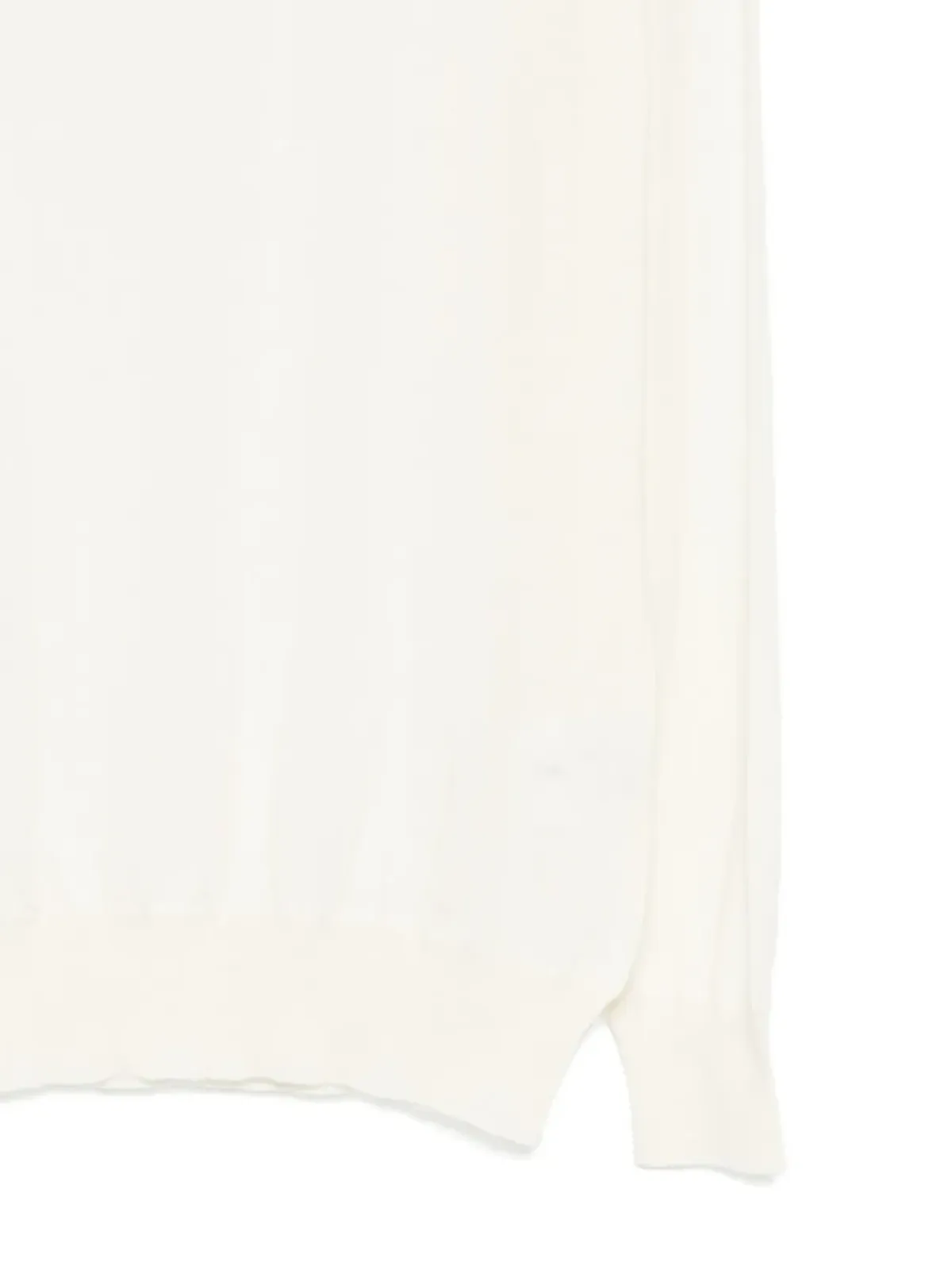 Lardini 半ジップポロシャツ - White - 画像3