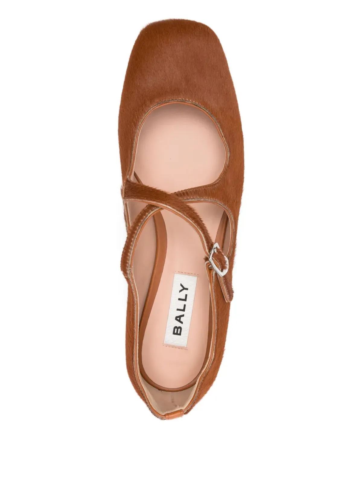 Bally バックル付き バレエフラット - 画像4