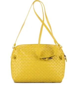 Bottega Veneta イントレチャート織りレザー ショルダーバッグ - サムネイル1