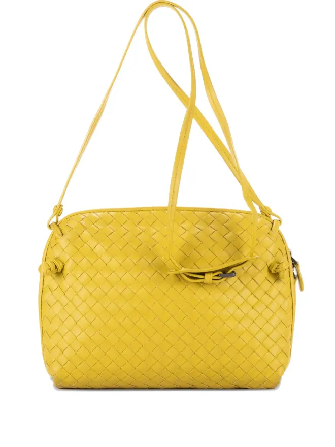 Bottega Veneta Pre-Owned Bottega Veneta イントレチャート織りレザー ショルダーバッグの商品画像