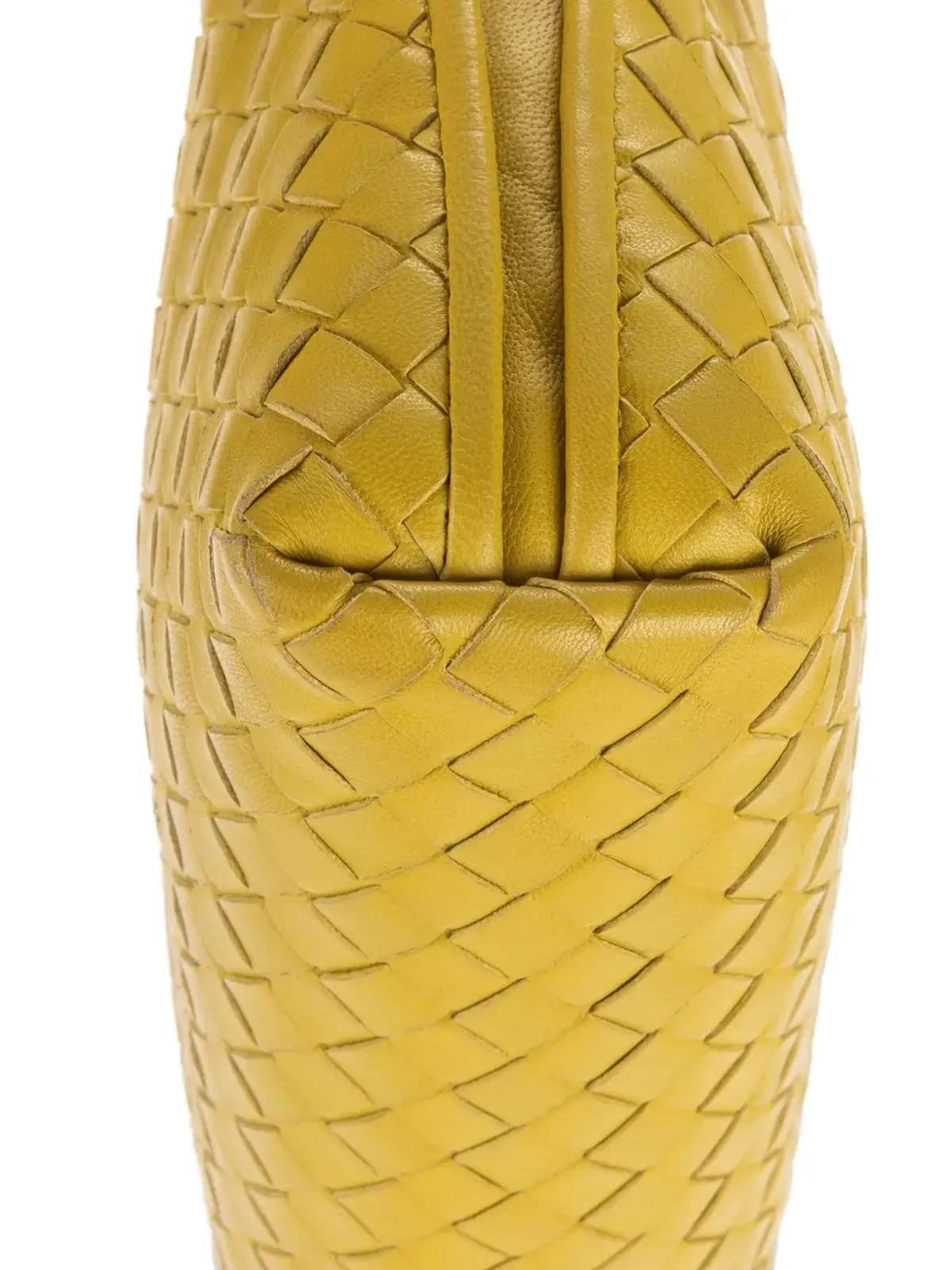 Bottega Veneta イントレチャート織りレザー ショルダーバッグ - 画像4