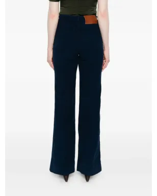 Victoria Beckham コーデュロイ前ポケットパンツ - サムネイル4