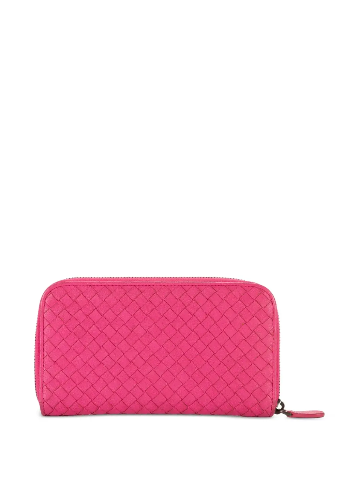 Bottega Veneta Pre-Owned イントレチャート ジップアラウンド長財布 - ピンク - 画像2