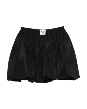 Vivetta バブルヘムミニスカート - Black - サムネイル1