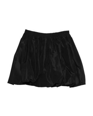 Vivetta バブルヘムミニスカート - Black - サムネイル2