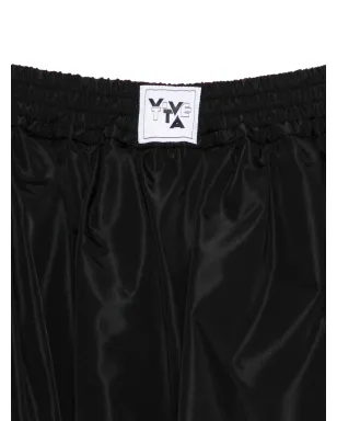Vivetta バブルヘムミニスカート - Black - サムネイル3