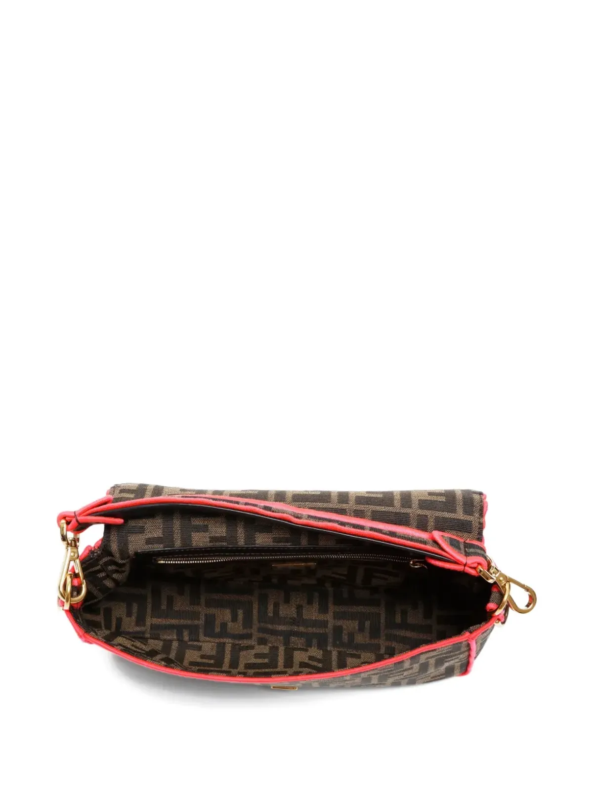 Fendi ビンテージ Zucca Mamma バゲットショルダーバッグ - 画像4