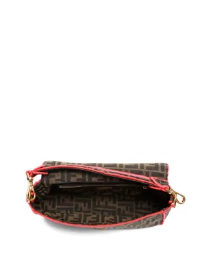Fendi ビンテージ Zucca Mamma バゲットショルダーバッグ - サムネイル4