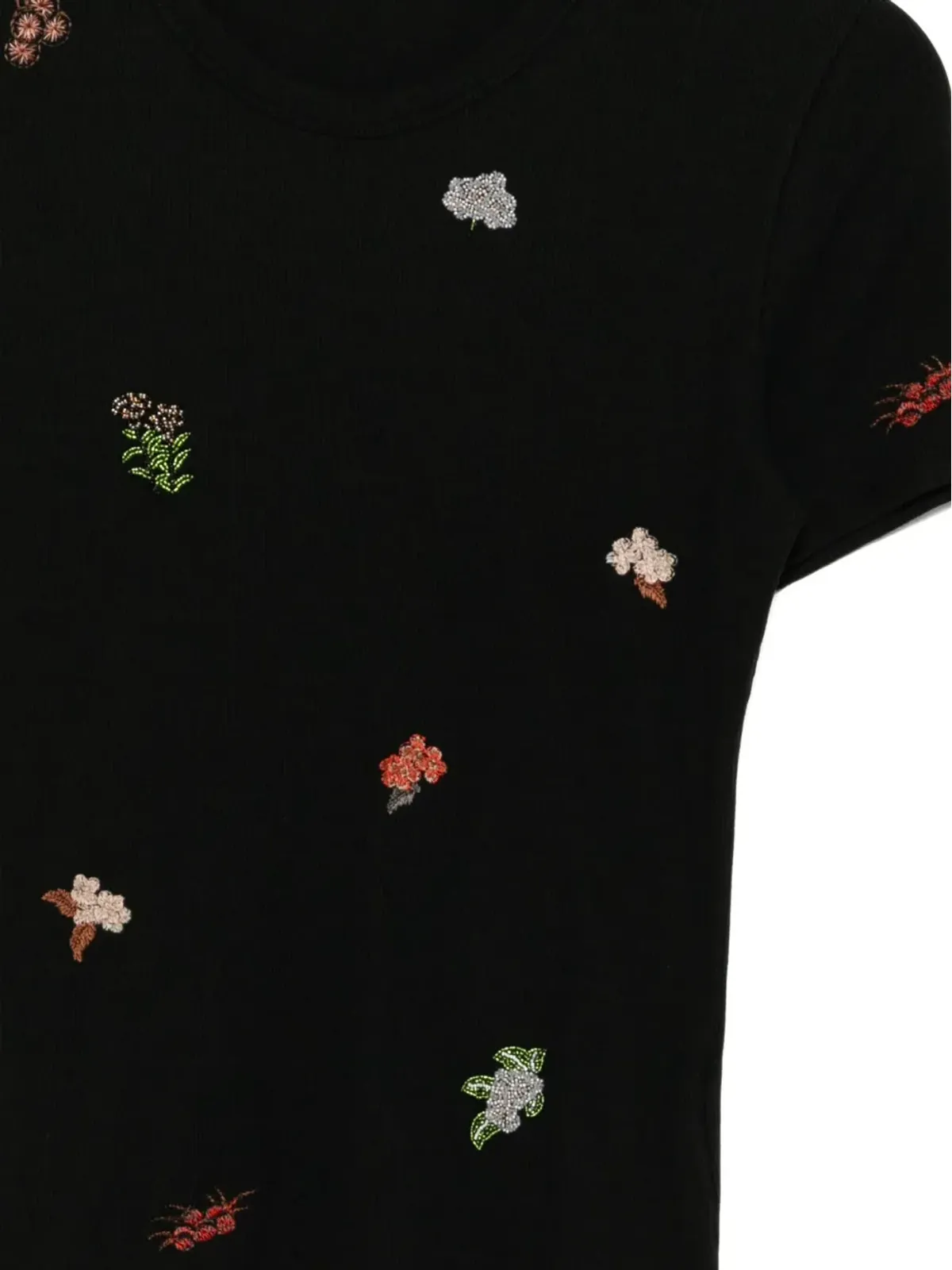 JNBY グラフィック刺繍 Tシャツ - 画像3