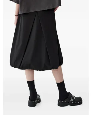 TOMBOY プリーツ入りバルーンミディスカート - サムネイル3