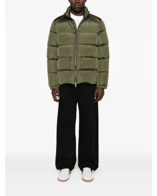 Moncler quilted padded coat - Green - サムネイル2