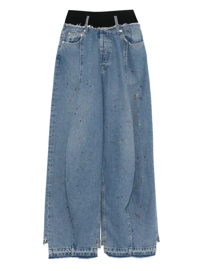 ALAINPAUL ALAINPAUL ペイントスプラッシュジーンズの商品画像