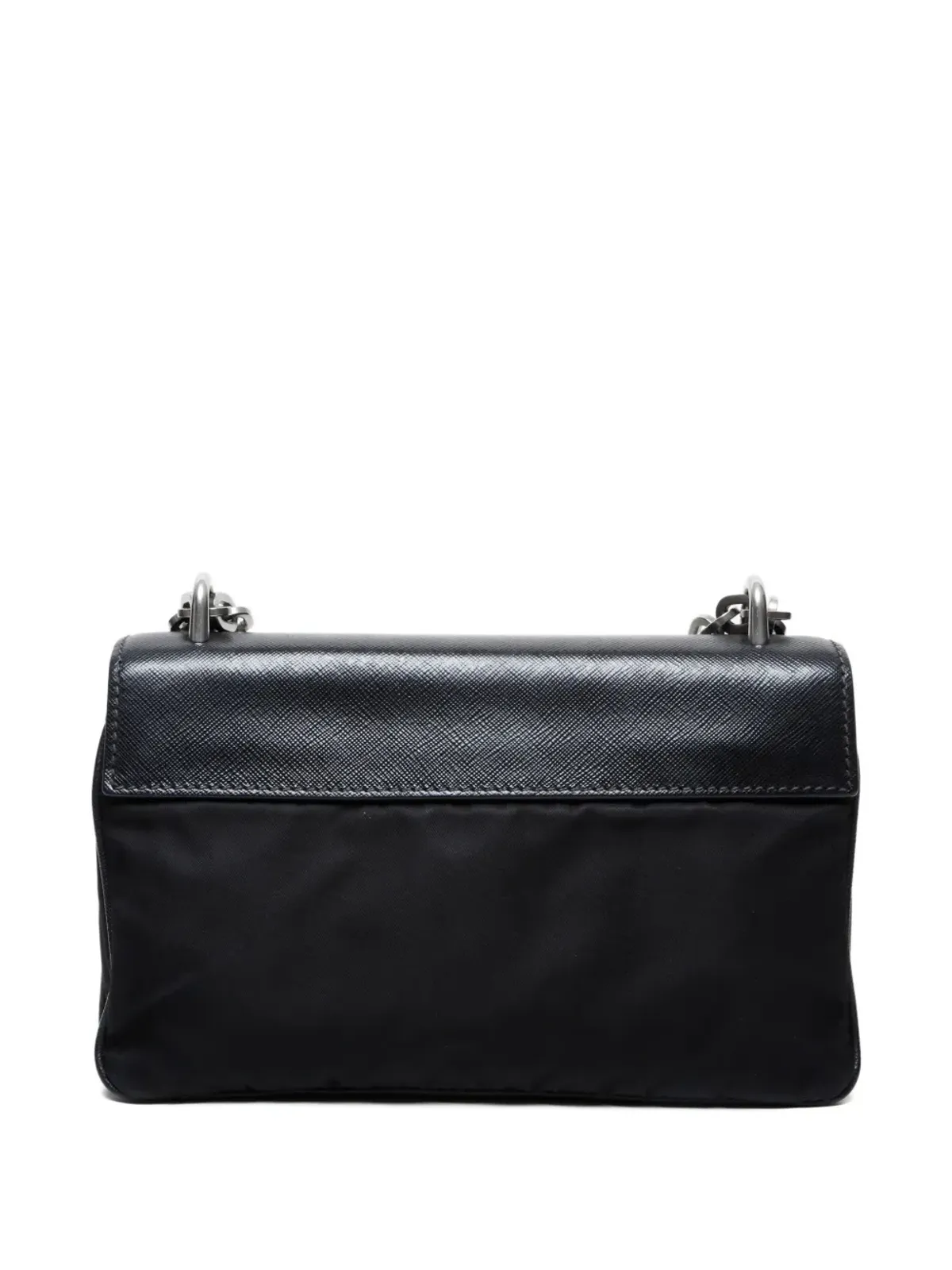 Prada Pre-Owned ブラックレザー ショルダーバッグ - 画像2