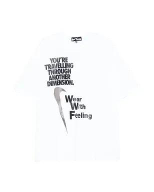 Black Comme Des Garçons プリントTシャツ - サムネイル1