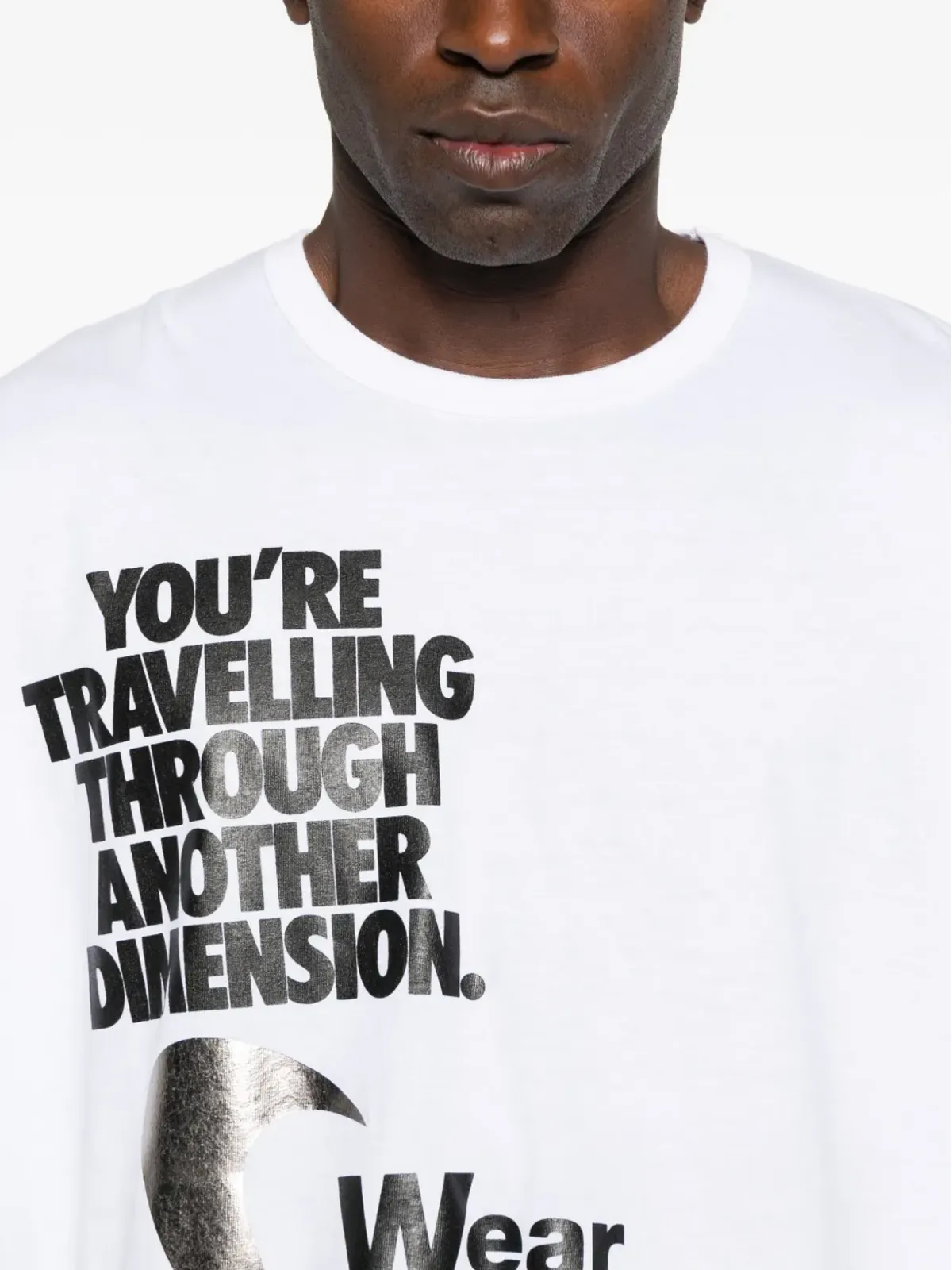 Black Comme Des Garçons プリントTシャツ - 画像5