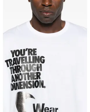 Black Comme Des Garçons プリントTシャツ - サムネイル5