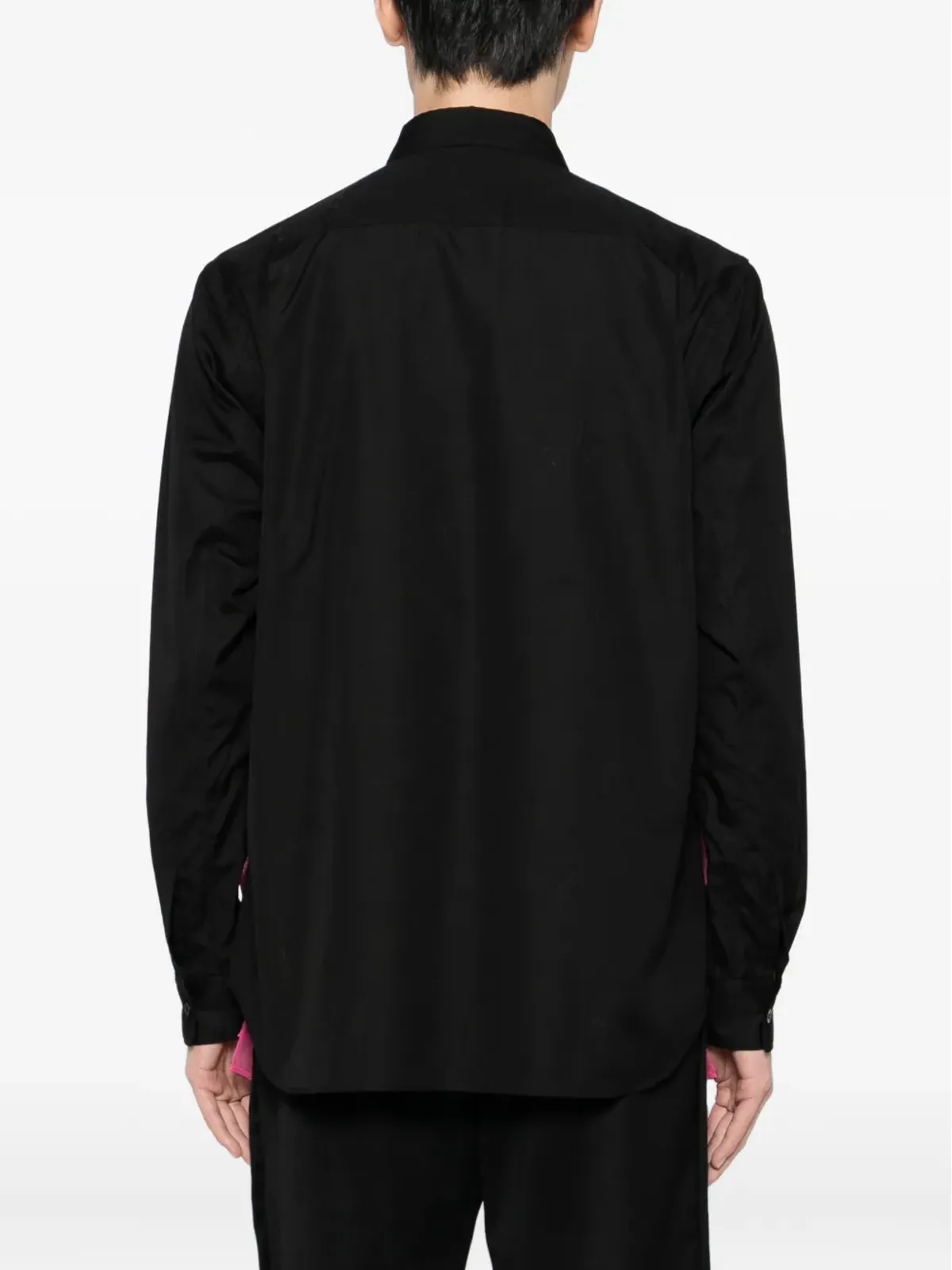 Comme des Garçons Homme Plus コントラストカラーシャツ - 画像4