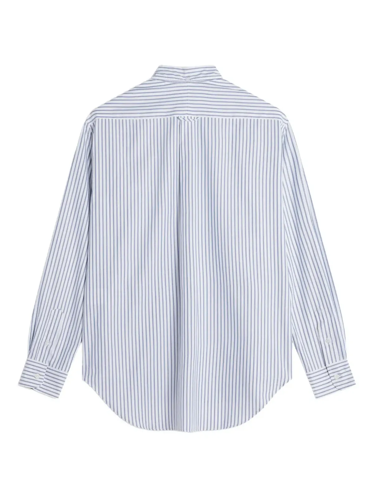 Maison Kitsuné ストライプ長袖シャツ（ブルー） - 画像5
