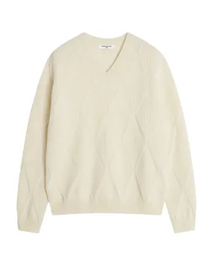 Maison Kitsuné ダイヤモンドパターン ウールセーター - サムネイル1