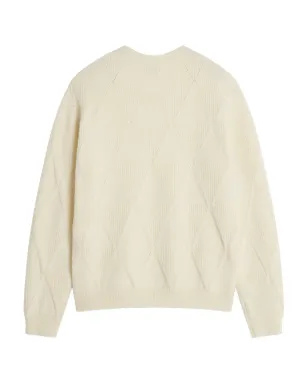 Maison Kitsuné ダイヤモンドパターン ウールセーター - サムネイル5