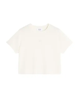 Maison Kitsuné 刺繍入りTシャツ - ニュートラルカラー - サムネイル1