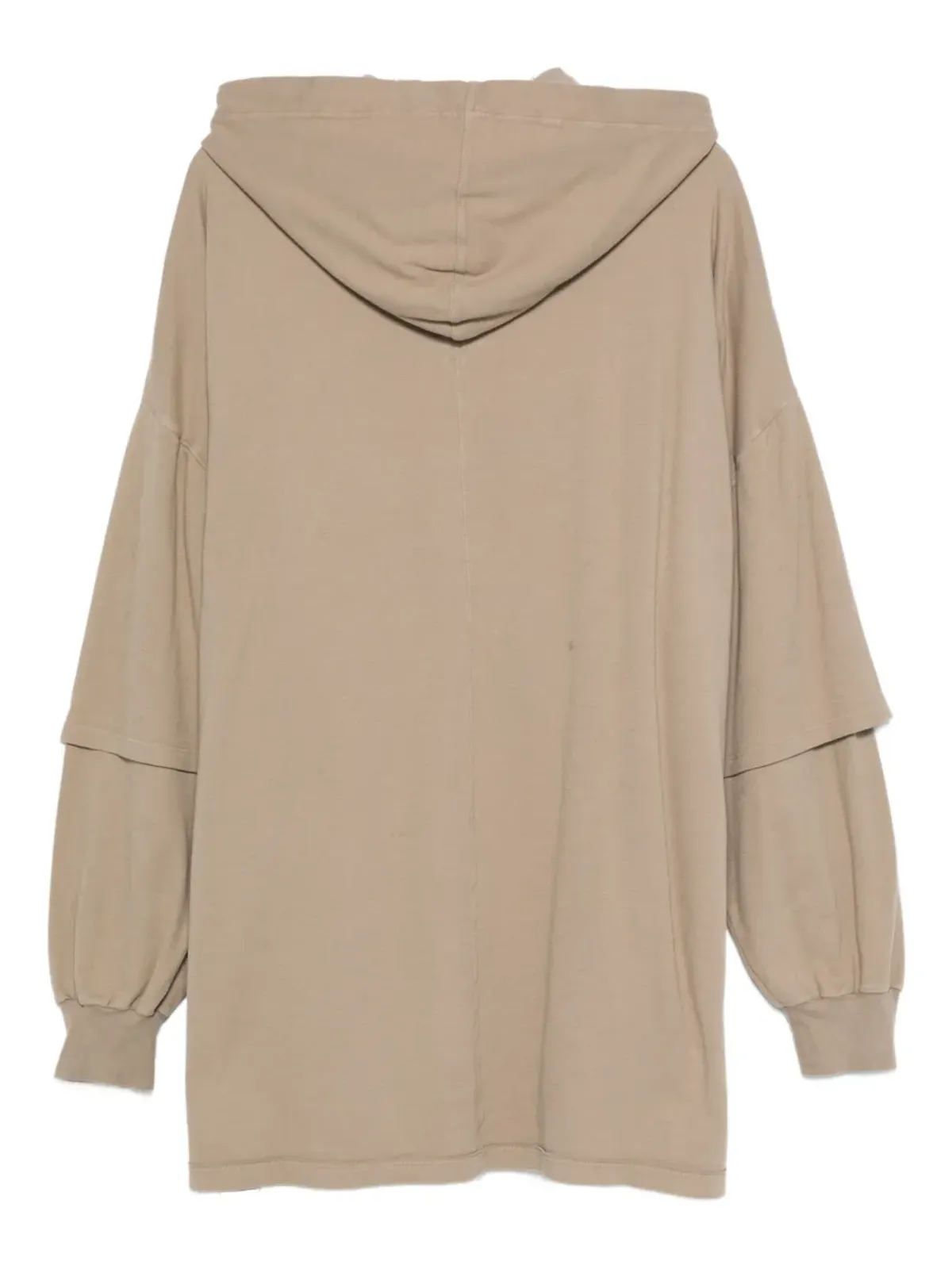 Rick Owens DRKSHDW ダブルレイヤードフーデッドセーター - 画像2