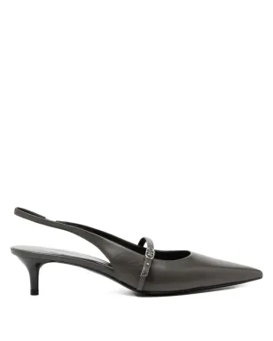 Tory Burch ロゴバックルパンプス - サムネイル1