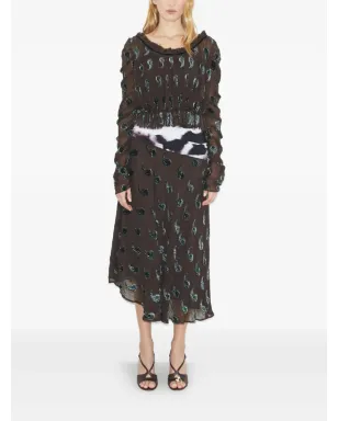 Tory Burch ルシュドベルベットトップ - サムネイル2
