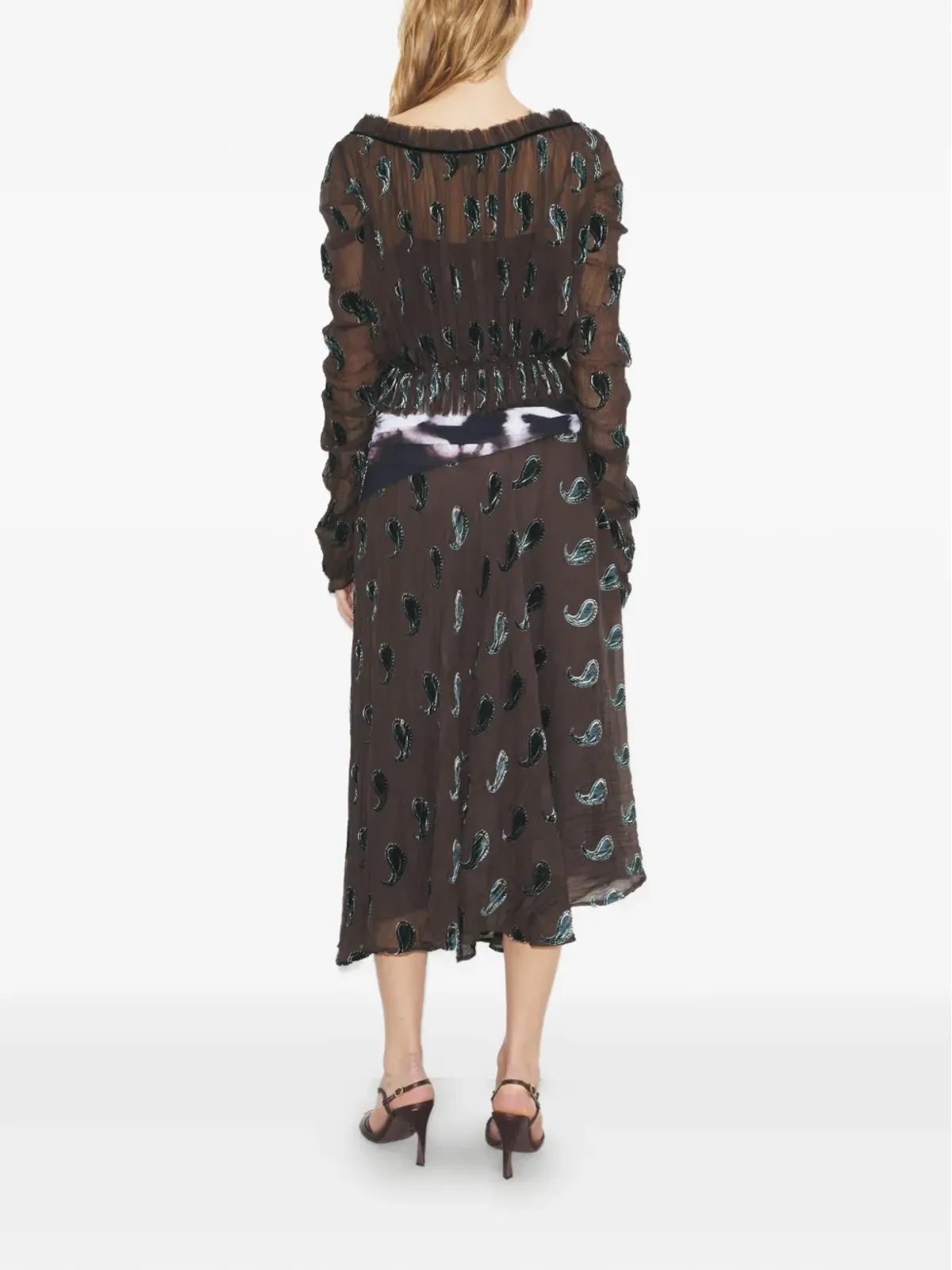 Tory Burch ルシュドベルベットトップ - 画像3