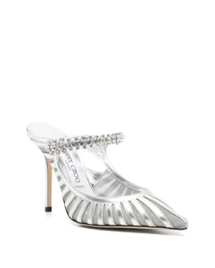 Jimmy Choo ビング クリスタル装飾ミュール - サムネイル2