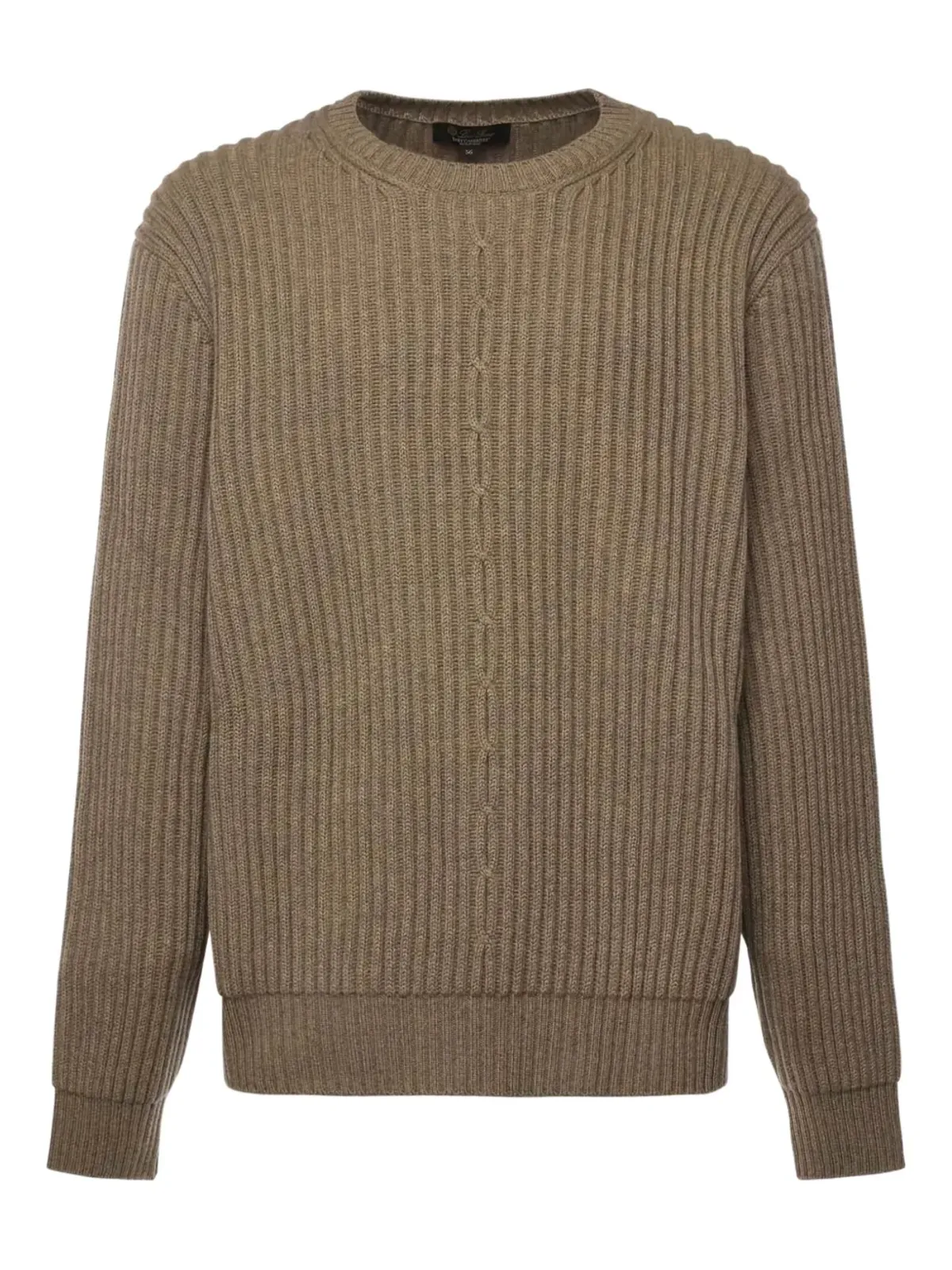 Loro Piana リブニット クルーネック セーター - 画像1