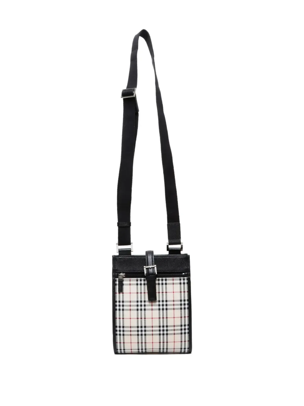Burberry Pre-Owned ビンテージ チェック柄ショルダーバッグ - 画像3