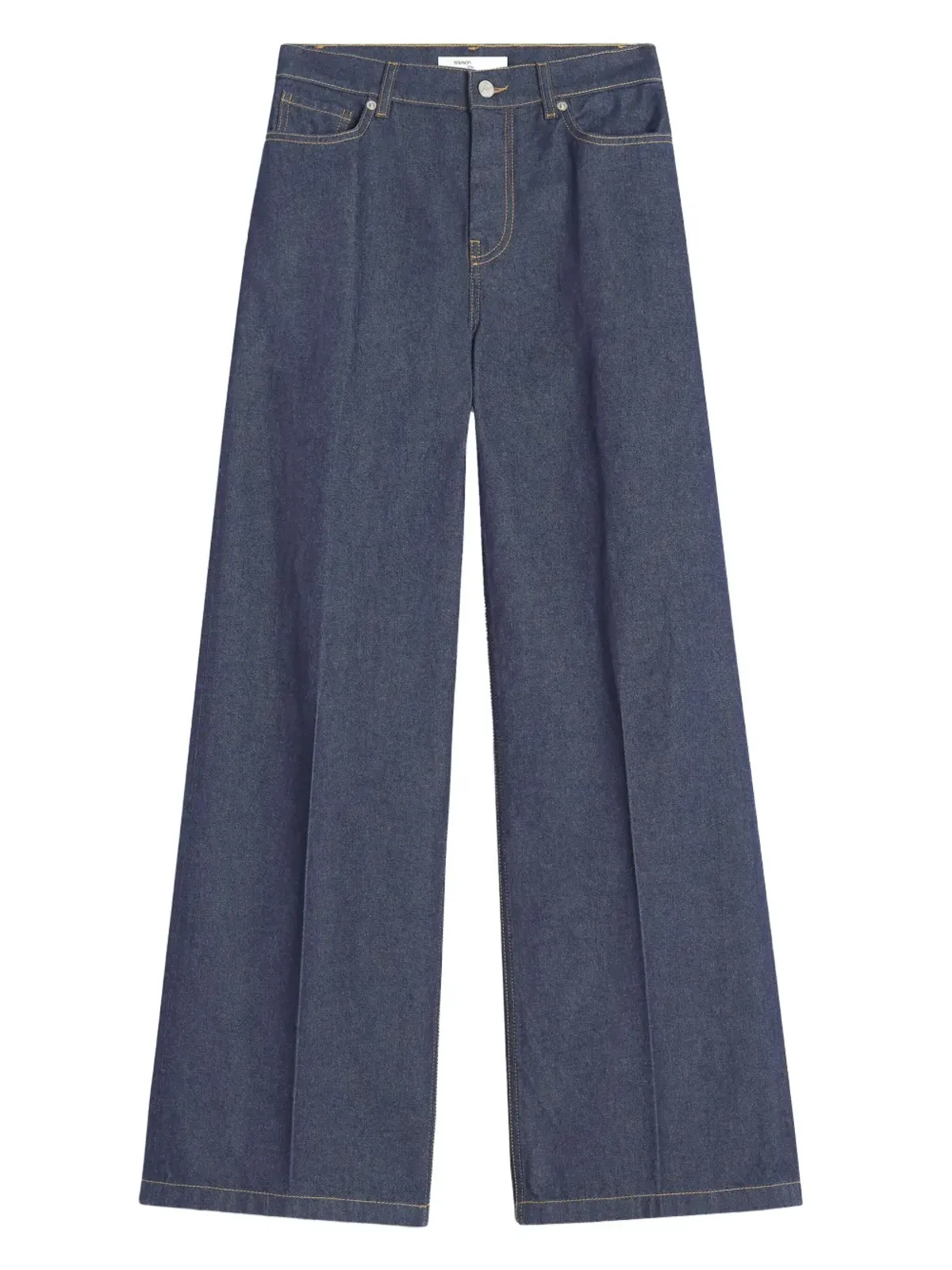 Maison Kitsuné ハイウエスト ワイドレッグ ジーンズ - 画像1