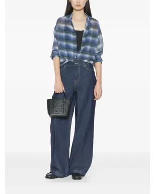 Maison Kitsuné ハイウエスト ワイドレッグ ジーンズ - サムネイル2