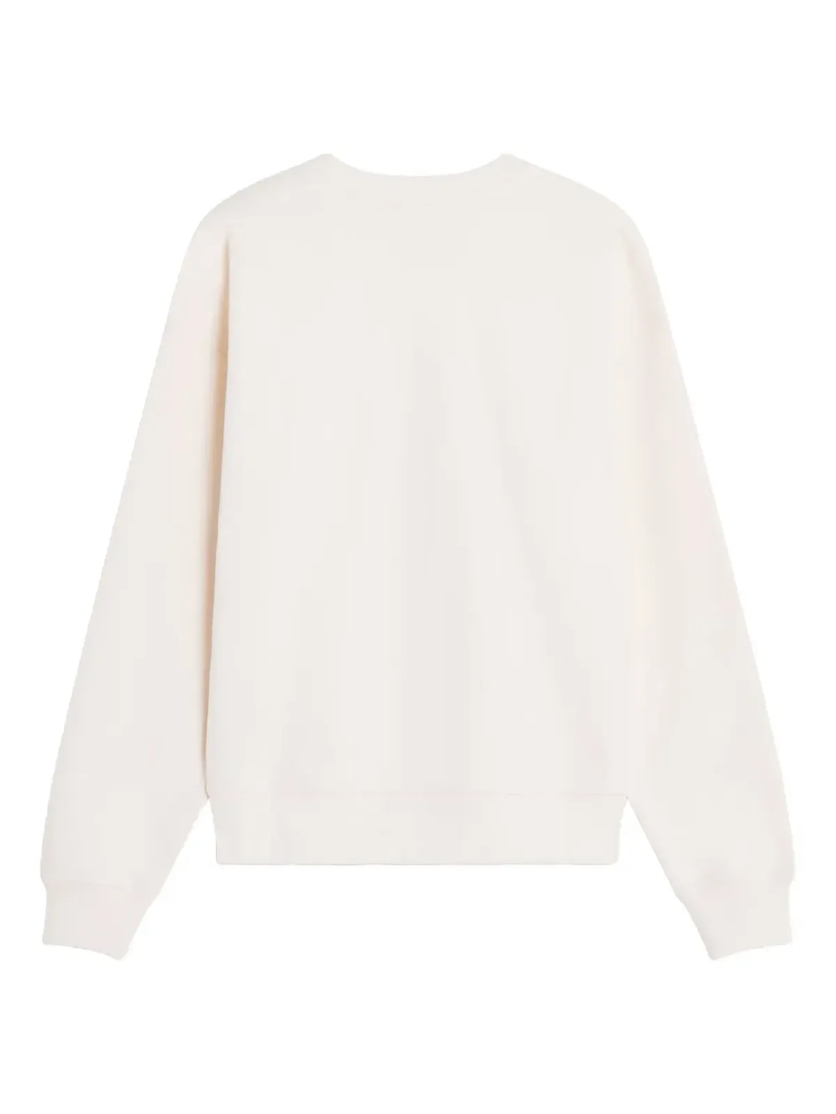 Maison Kitsuné embroidered-cotton sweatshirt - Pink - 画像5