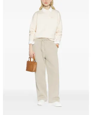 Maison Kitsuné embroidered-cotton sweatshirt - Pink - サムネイル2